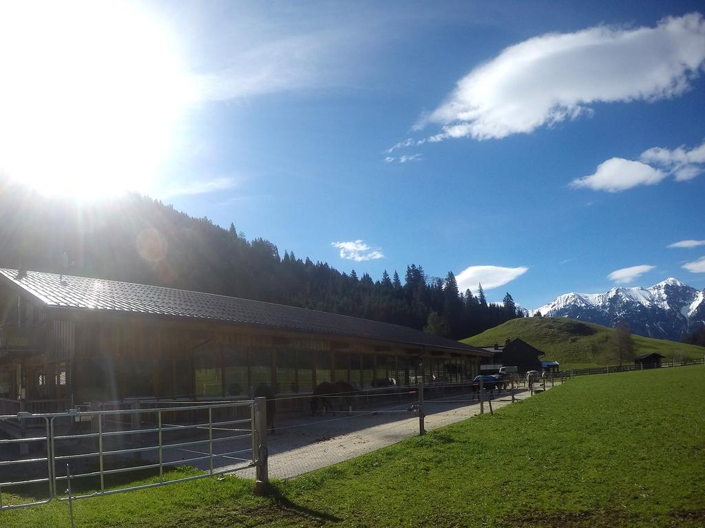 Reiterhof Berggut Gaicht Hotel Nesselwängle Exterior foto