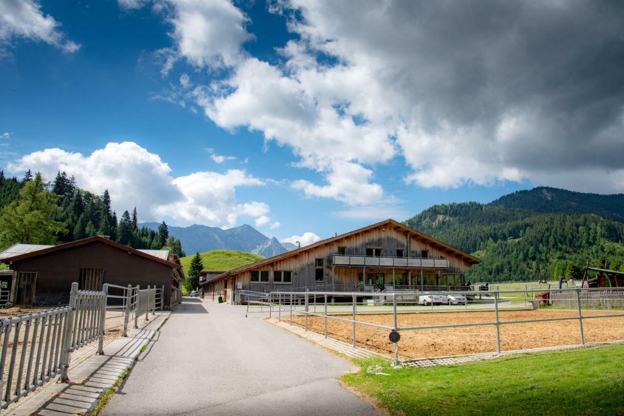 Reiterhof Berggut Gaicht Hotel Nesselwängle Exterior foto